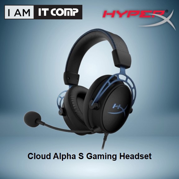 HyperX Cloud Alpha S Gaming Headset (HX-HSCAS-BL/WW) | Shopee Malaysia