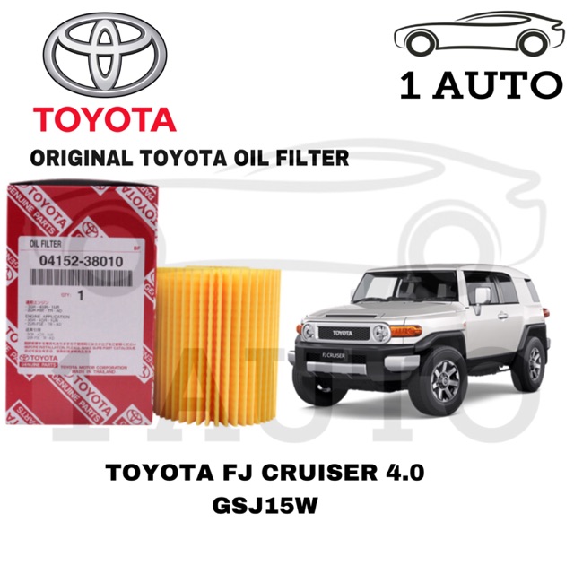 Original Genuine Toyota Oil Filter For Toyota Fj Cruiser 4 0 Gsj15