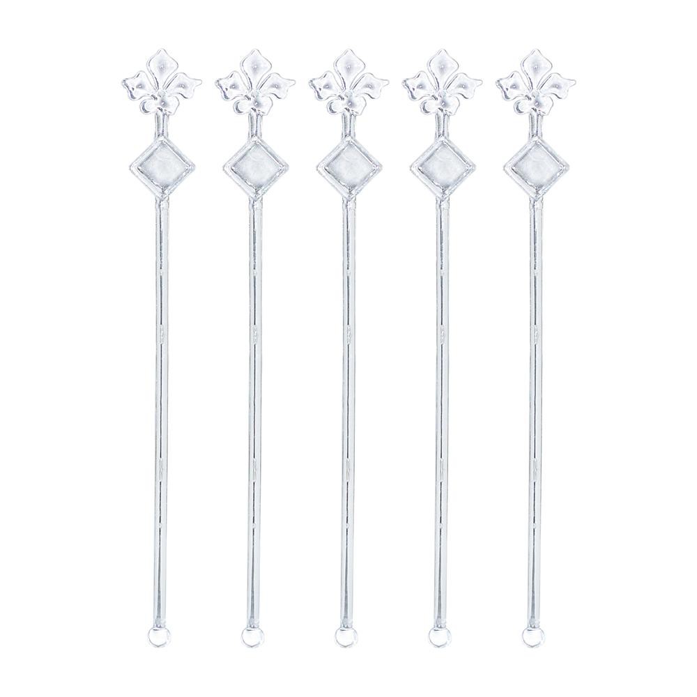 Crystal Star Stiring Stick (50 pcs) - Design E