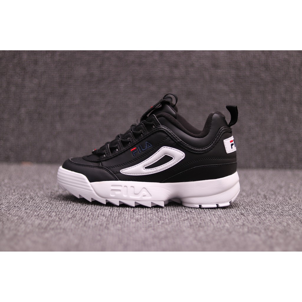 fila black shoes for men