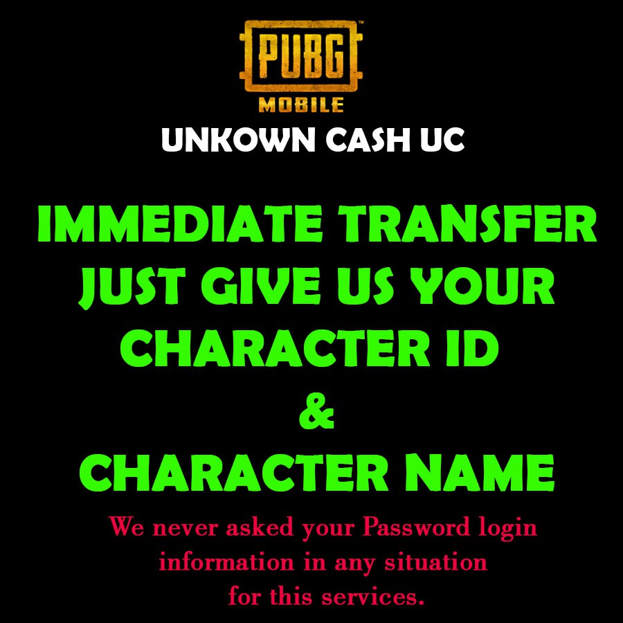 PUBG MOBILE UC MURAH PACKAGE A - 