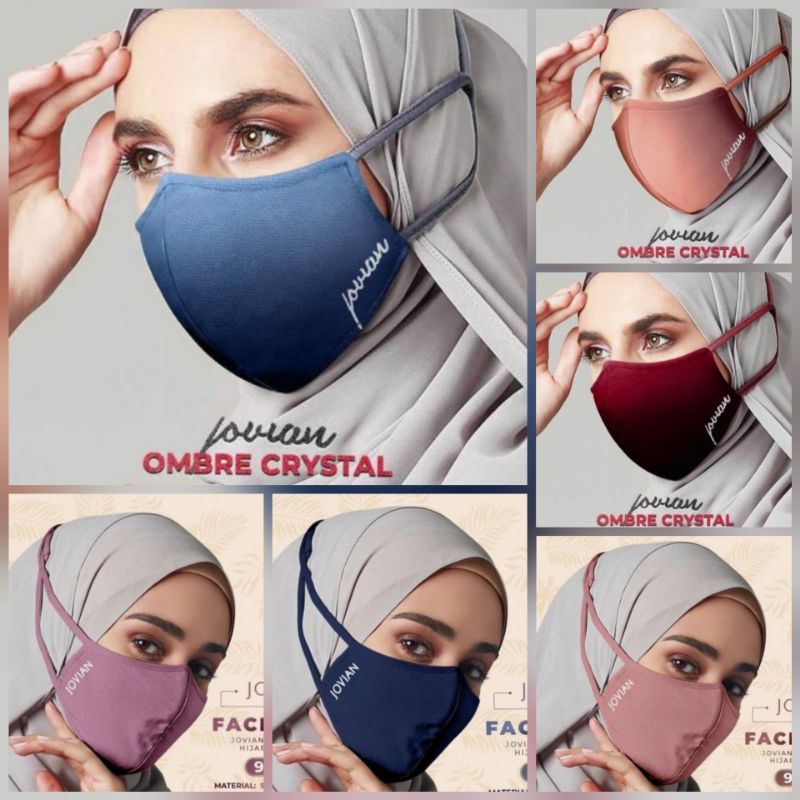 READY STOCK MALAYSIA🇲🇾 FACE MASK MUSLIMAH TALI IKAT BELAKANG TIE BACK ANTI BACTERIA WASHABLE AND