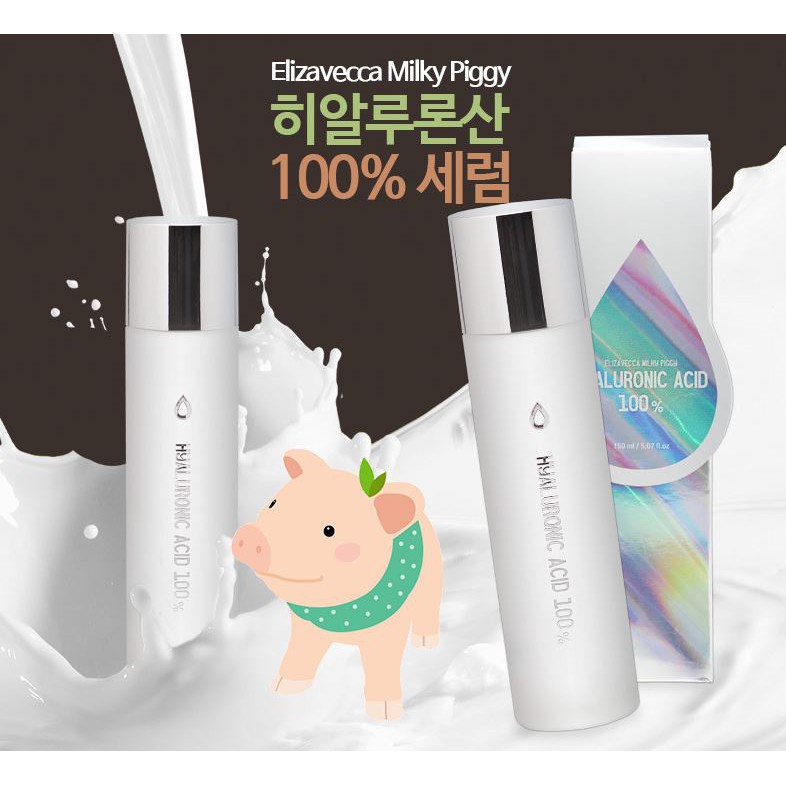 Elizavecca Milky Piggy Hyaluronic Acid 100 Serum 150ml Shopee Malaysia