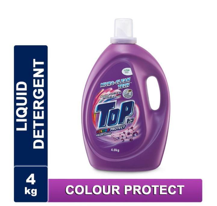 Top Liquid Detergent Colour Protect (Purple) 4KG Shopee Malaysia