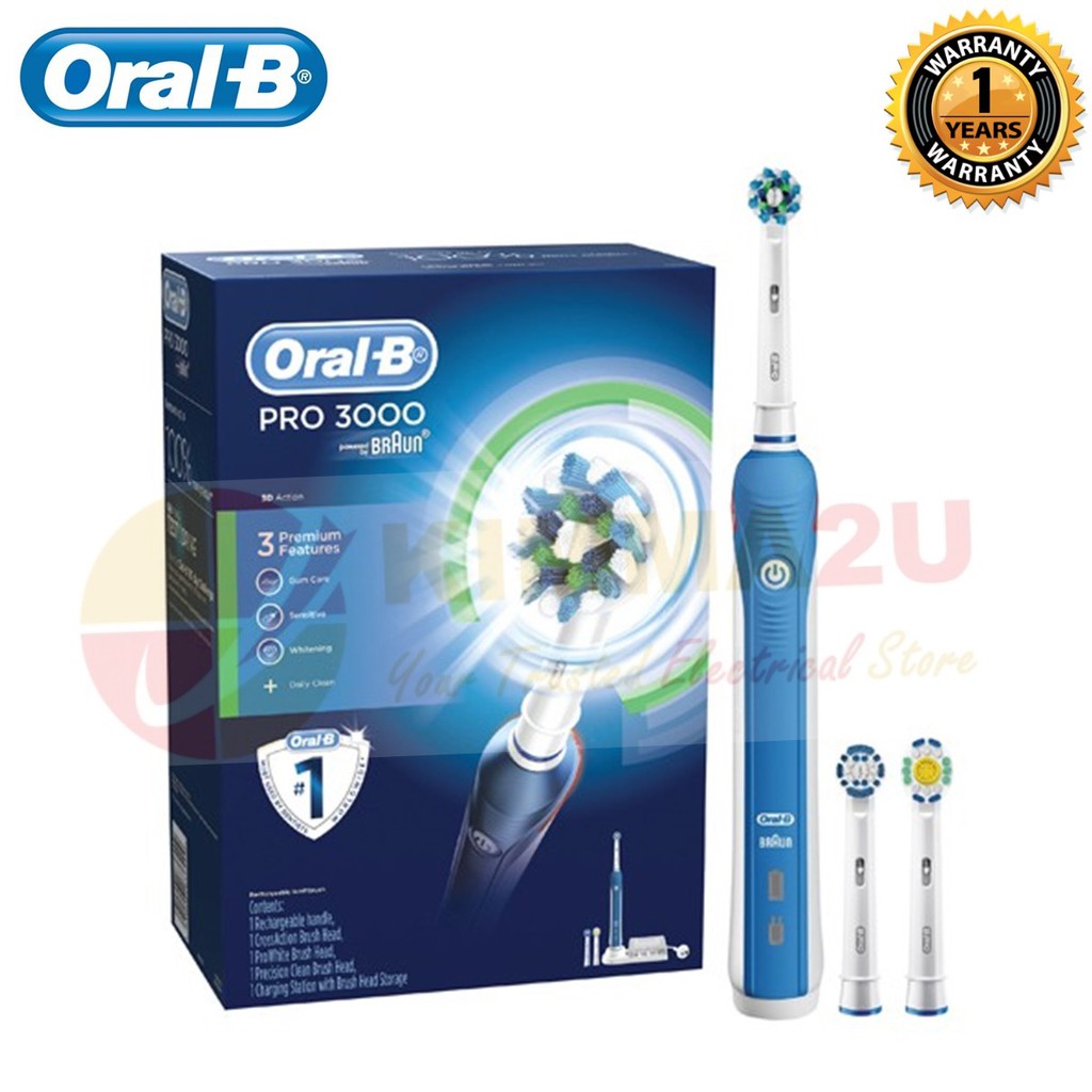 oral b pro 3000 toothbrush