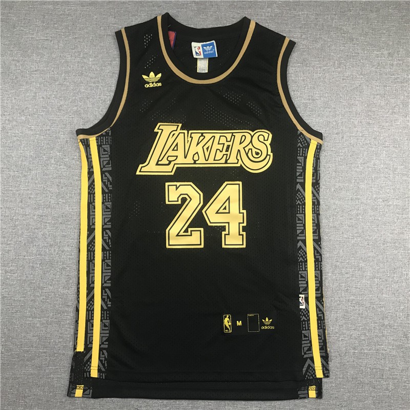 black yellow lakers jersey