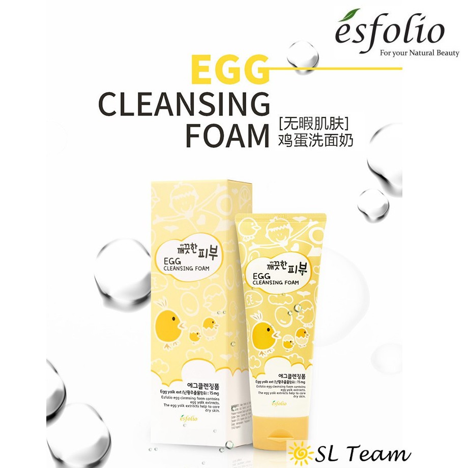egg cleansing foam