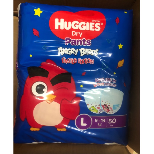 huggies dry pants angry birds