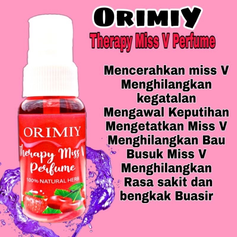 Treatment Miss V Perfume Spray By Orimiy Spray Chepoh Pewangi Vagina