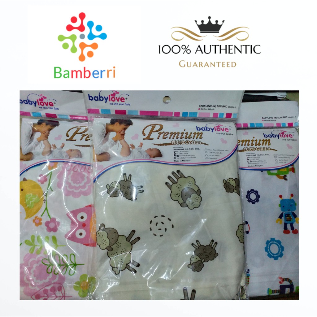 BabyLove Premium 100 Cotton Fitted Sheet For Playpen and Baby Cot Size