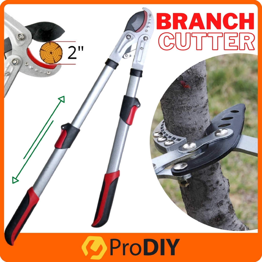 Adjustable Heavy Duty Lightweight Handle Branch Cutter Tree Trimmer
