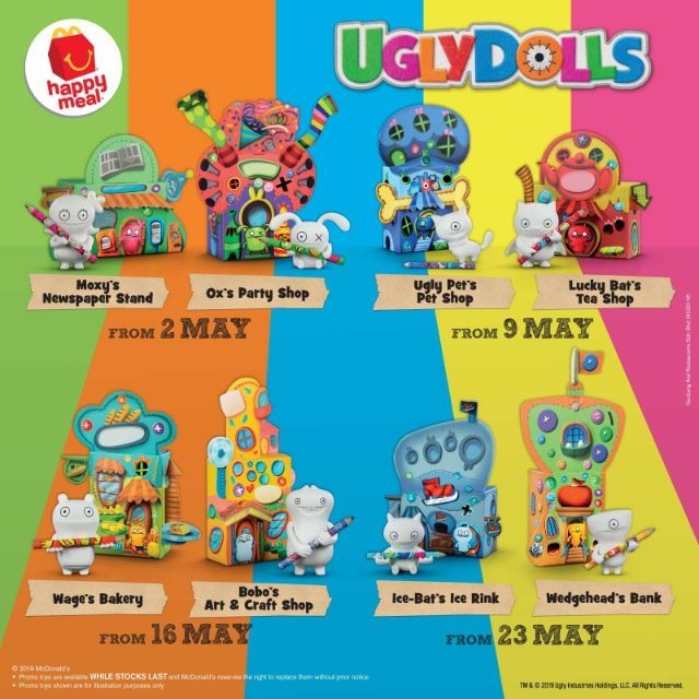 ugly dolls mcdonalds happy meal