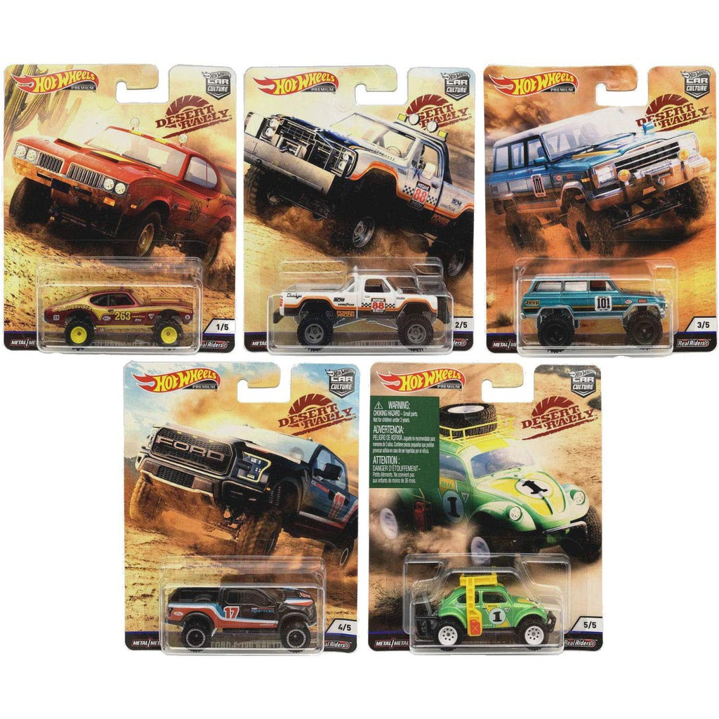 hot wheels car culture desert rally