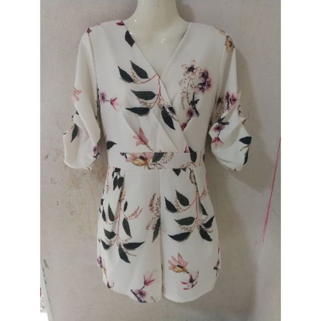 🐥Floral flower jumpsuit design