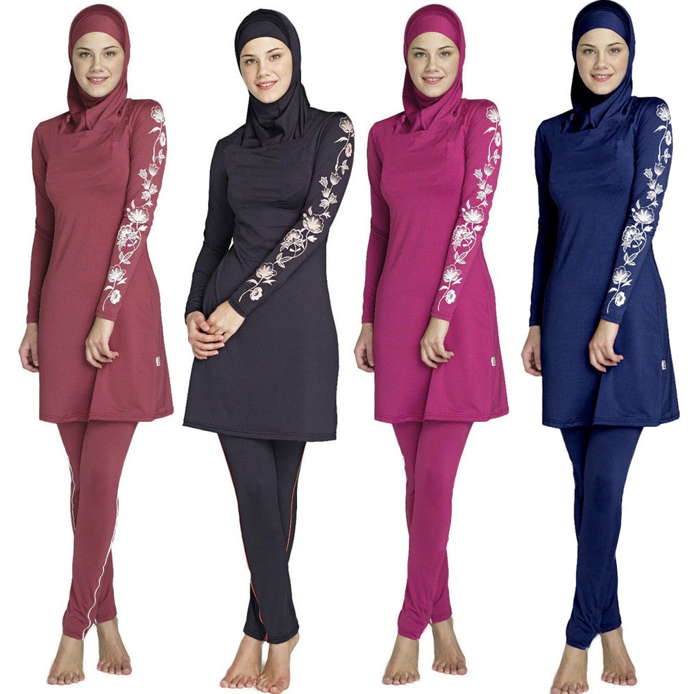 Muslimah Adult Swimming Suit Swimwear Baju Renang Muslim Muslimah Adult Swimming Suit Swimwear Baju Renang Muslim