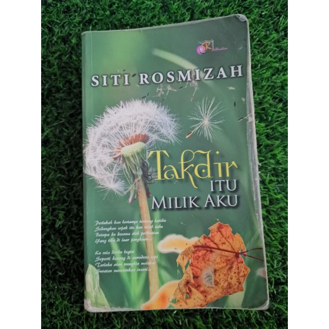  Takdir  Itu  Milik  Aku  by Siti Rosmizah Novel  Melayu 