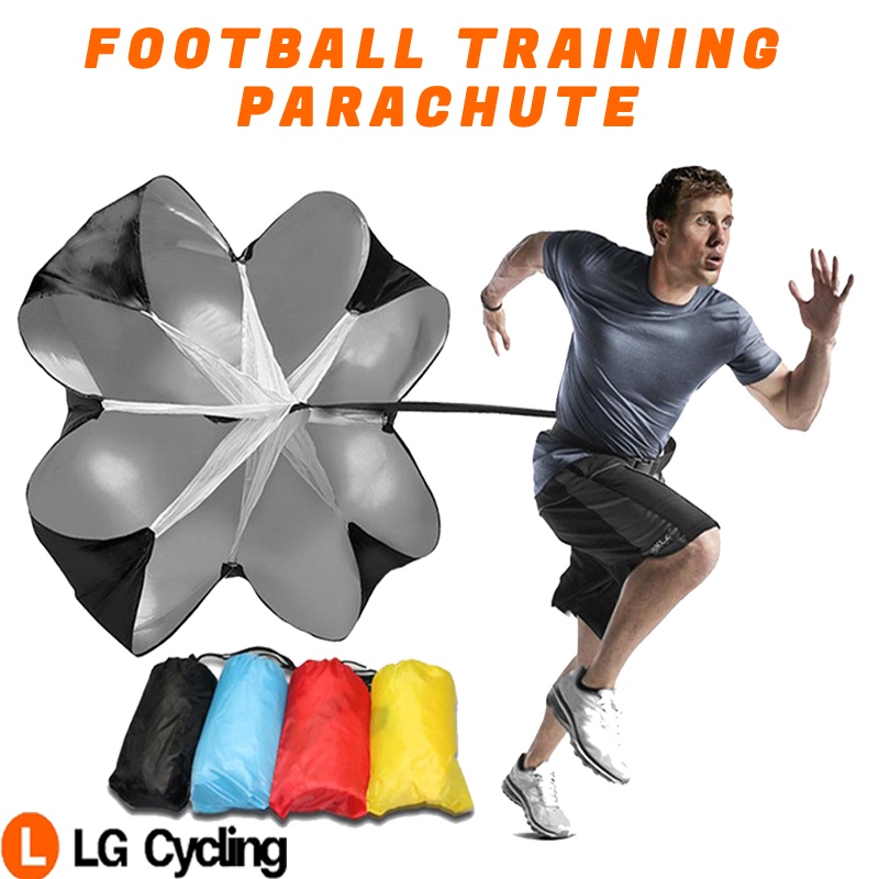 Football Training Resistance umbrella Speed Agility Parachute Running Explosive Force Training Strength Parasut Lari