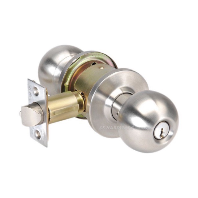 High Quality Tombol Pintu Cylindrical Door Lock Set Ss Ac Copper Set New Pgmall