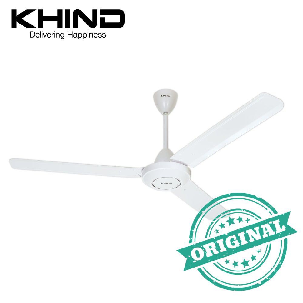 Khind Aerodynamic Blade Ceiling Fan With Speed Regulator 60