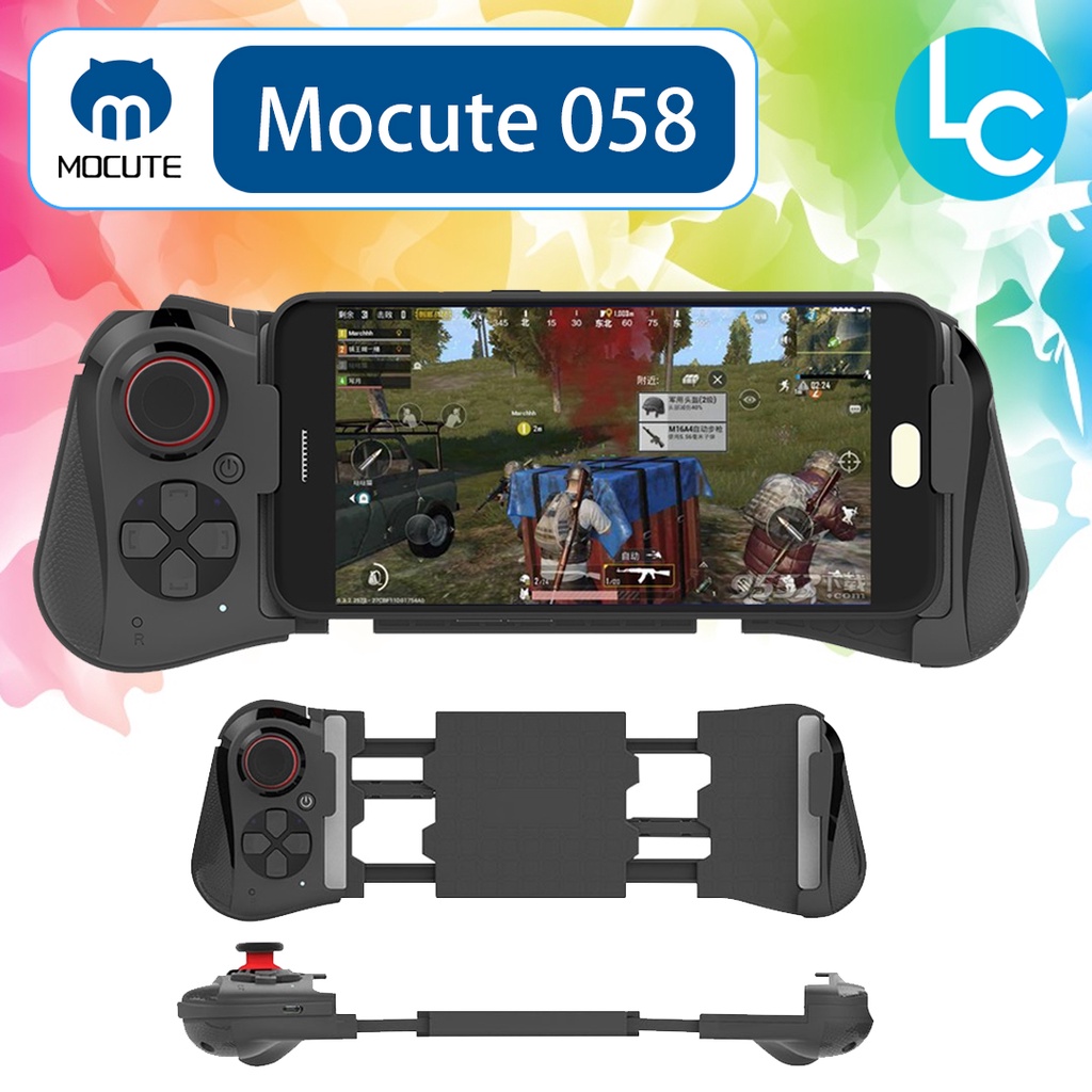 Aan het water Verdachte Indringing Mocute 058 Wireless Bluetooth Gamepad Gaming Controller Telescopic Joystick  for Android Phone PUBG Game | Shopee Malaysia