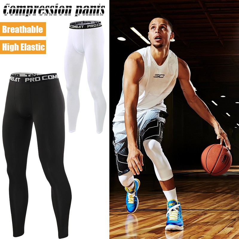 compression pants basketball men's