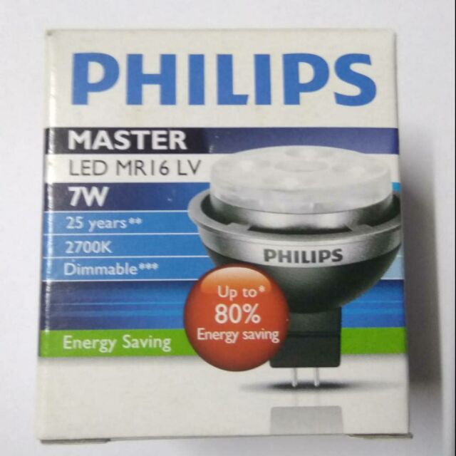 Fascinerend schuifelen Stimulans PHILIPS MASTER LED MR16 LV 7W 12V 24D | Shopee Malaysia