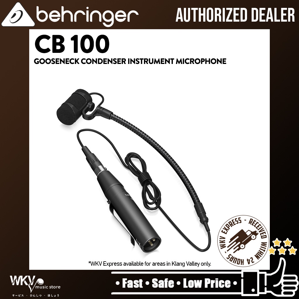 Behringer CB 100 Condenser Gooseneck Microphone for Instrument (CB100