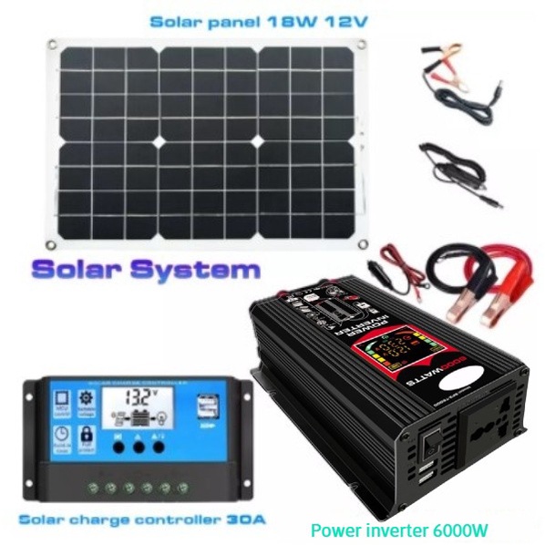 6000W Power Inverter Kit / Solar Inverter Power Generation System