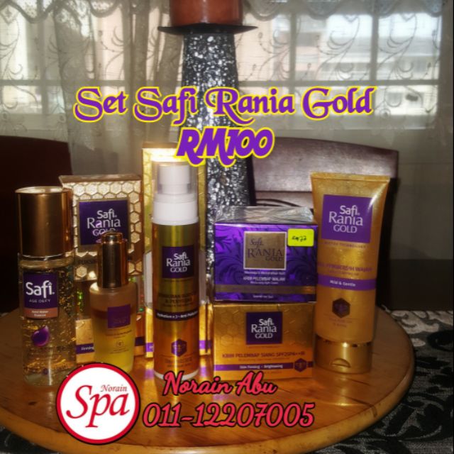 Safi Rania Gold Serum Shopee Malaysia