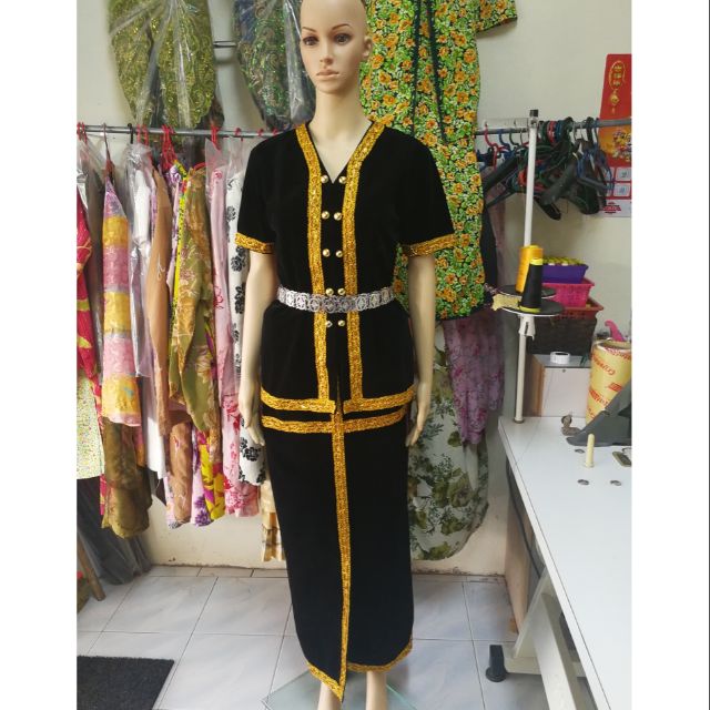 Baju tradisi dusun berlengan panjang | Shopee Malaysia