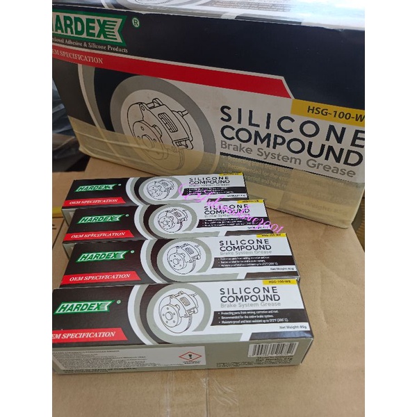 HARDEX SILICONE COMPOUND BRAKE SYSTEM GREASE 85G Shopee Malaysia