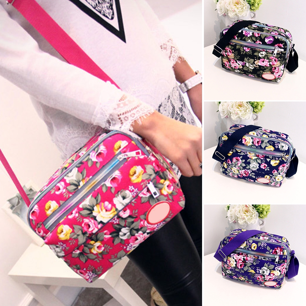 floral side bag