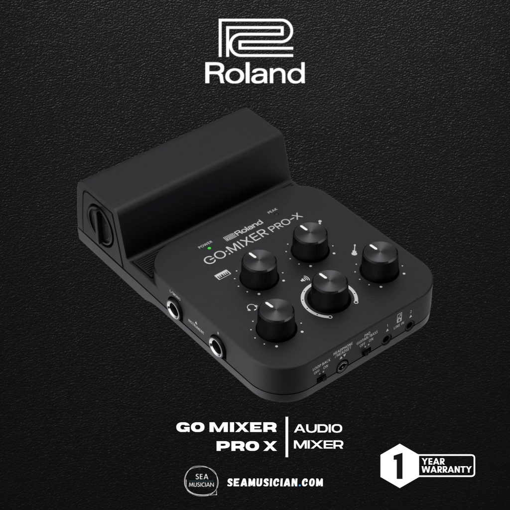 ROLAND AUDIO MIXER GO MIXER PRO X (FOR SMARTPHONES) Shopee Malaysia