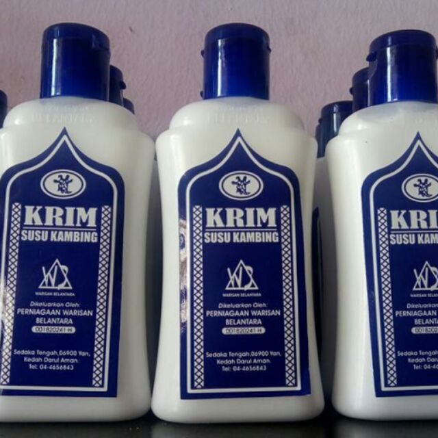 KRIM SUSU KAMBING ASLI / KRIM PANAS SUSU KAMBING / MINYAK PANAS SUSU KAMBING / KRIM MUSTAJAB / KRIM LOSYEN MUSTAJAB