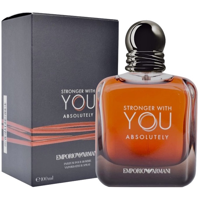 Emporio Armani Stronger With You Absolutely Parfum [Original Perfume Men] |  Shopee Malaysia