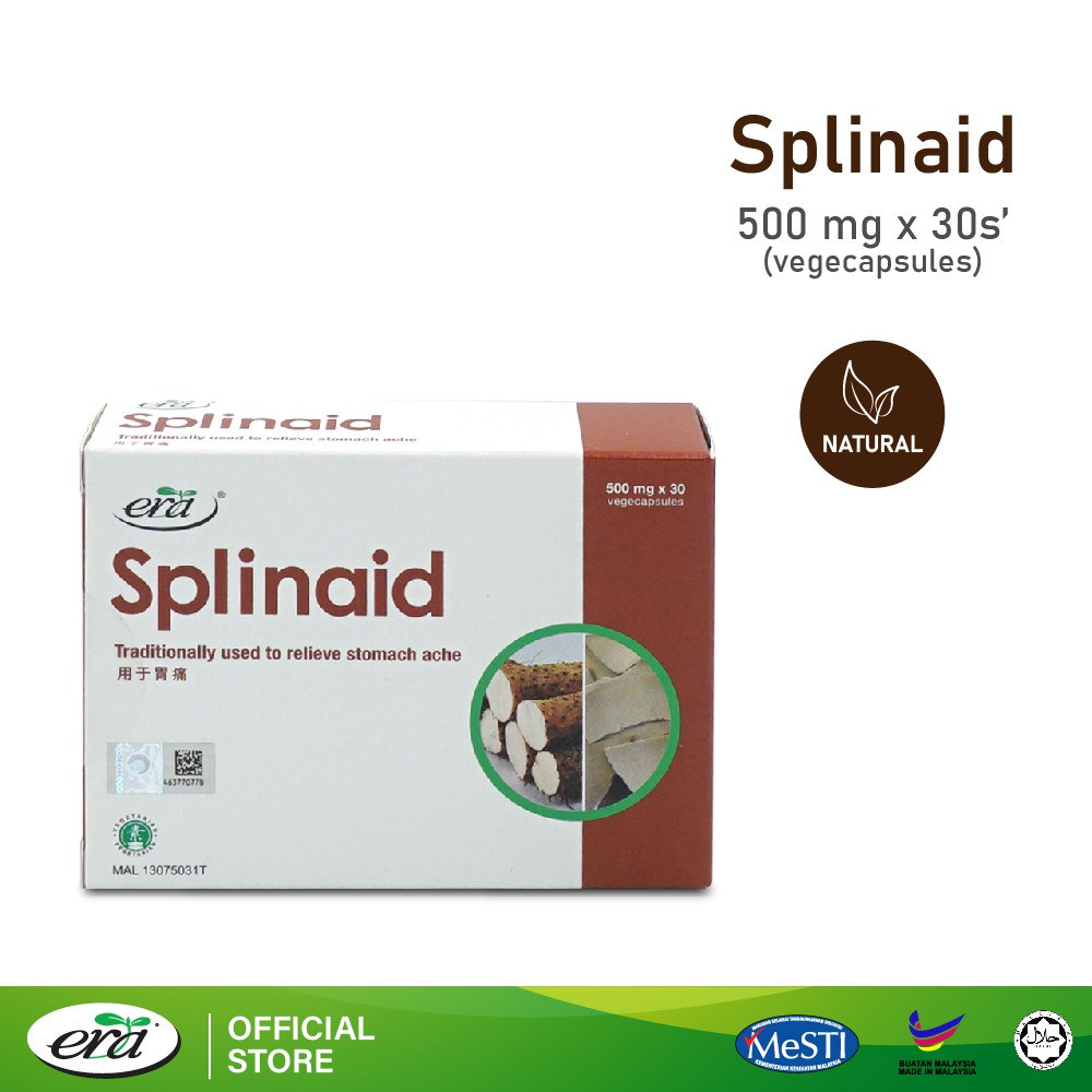 Era Herbal Splinaid 30 S Relieves Stomachache Gastric 胃痛肚子痛药 Shopee Malaysia