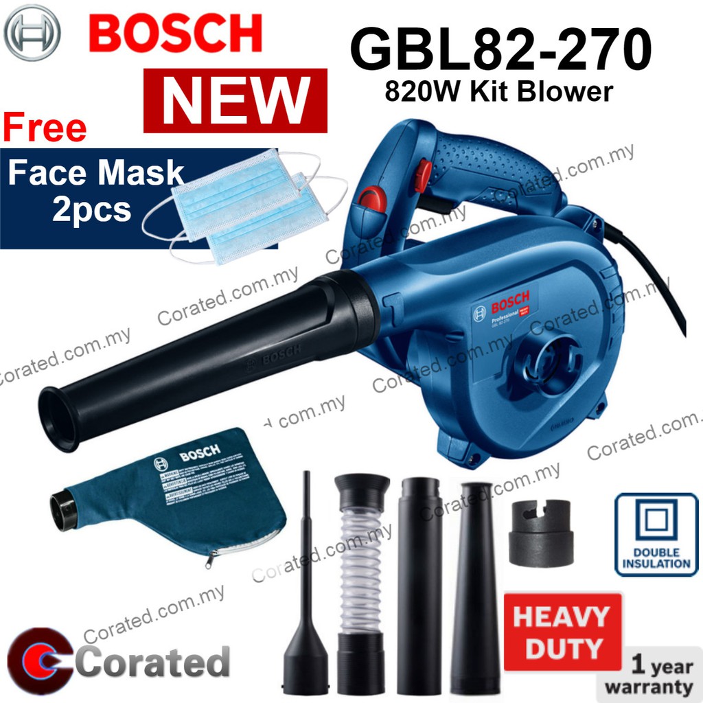[New] Bosch GBL82270 820W Kit Blower with Dust Extraction ( 1 Year