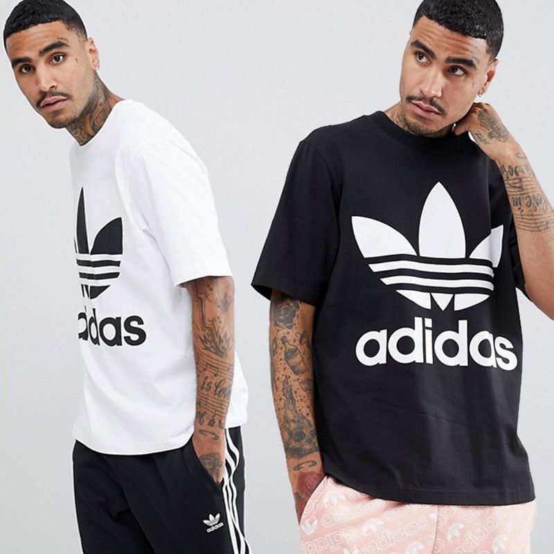 adidas t shirt big logo