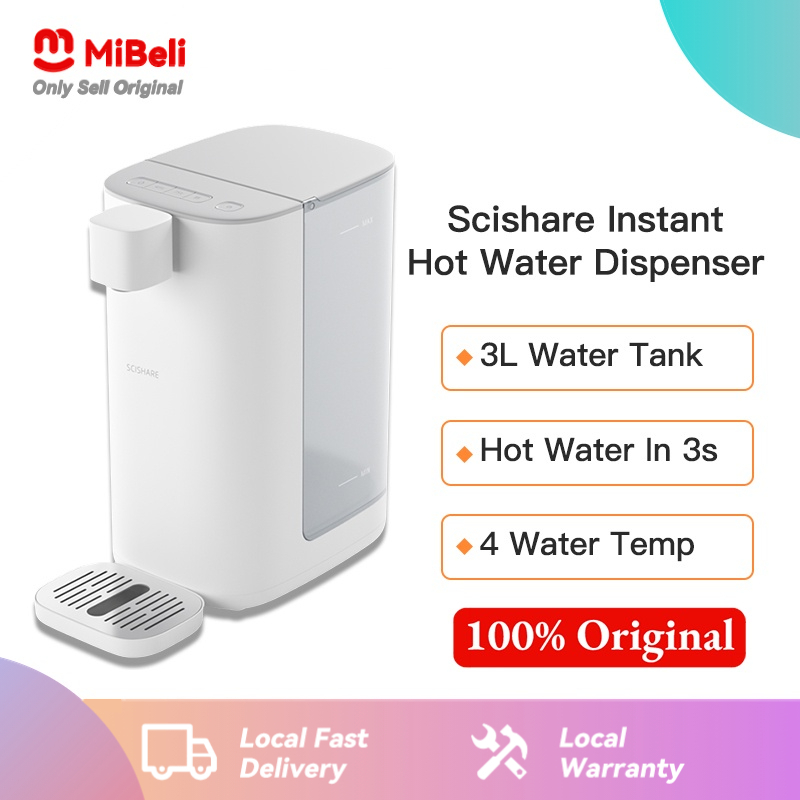 ⚡Selangor⚡ Scishare 3L Water Dispenser Smart Instant Hot Heating Water Dispensers Water Heater Home Office S2301 S2303