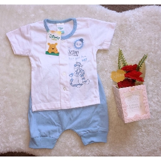  Baju  Bayi  Lelaki Disney Baby Winnie  the Pooh  Front Opening 