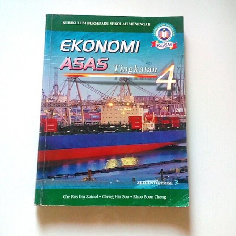 Buku Teks Ekonomi Asas Tingkatan 4