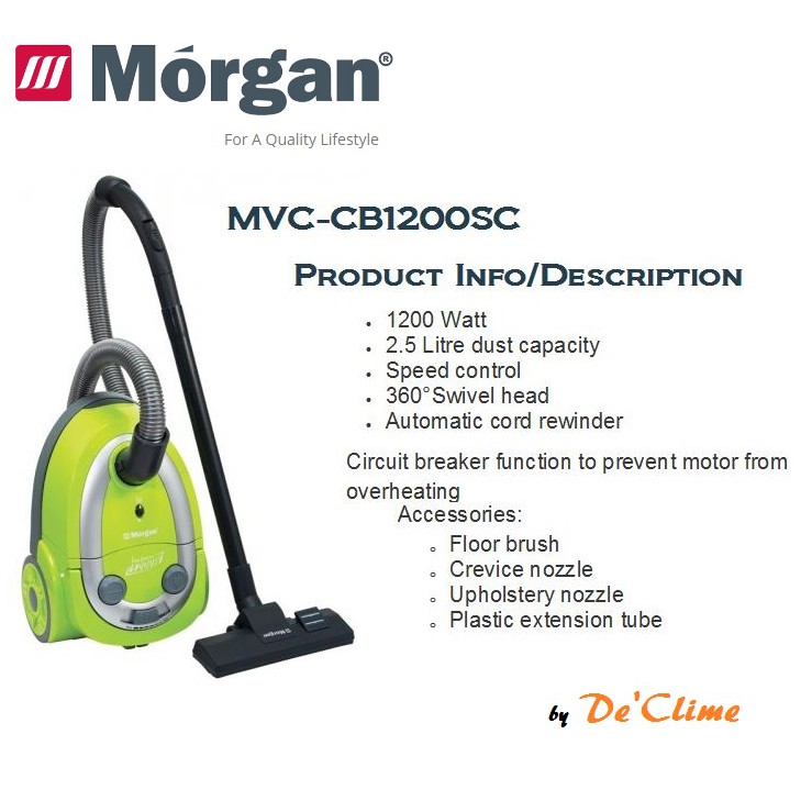 Vacuum Cleaner 1200W ( Green ) Shopee Malaysia