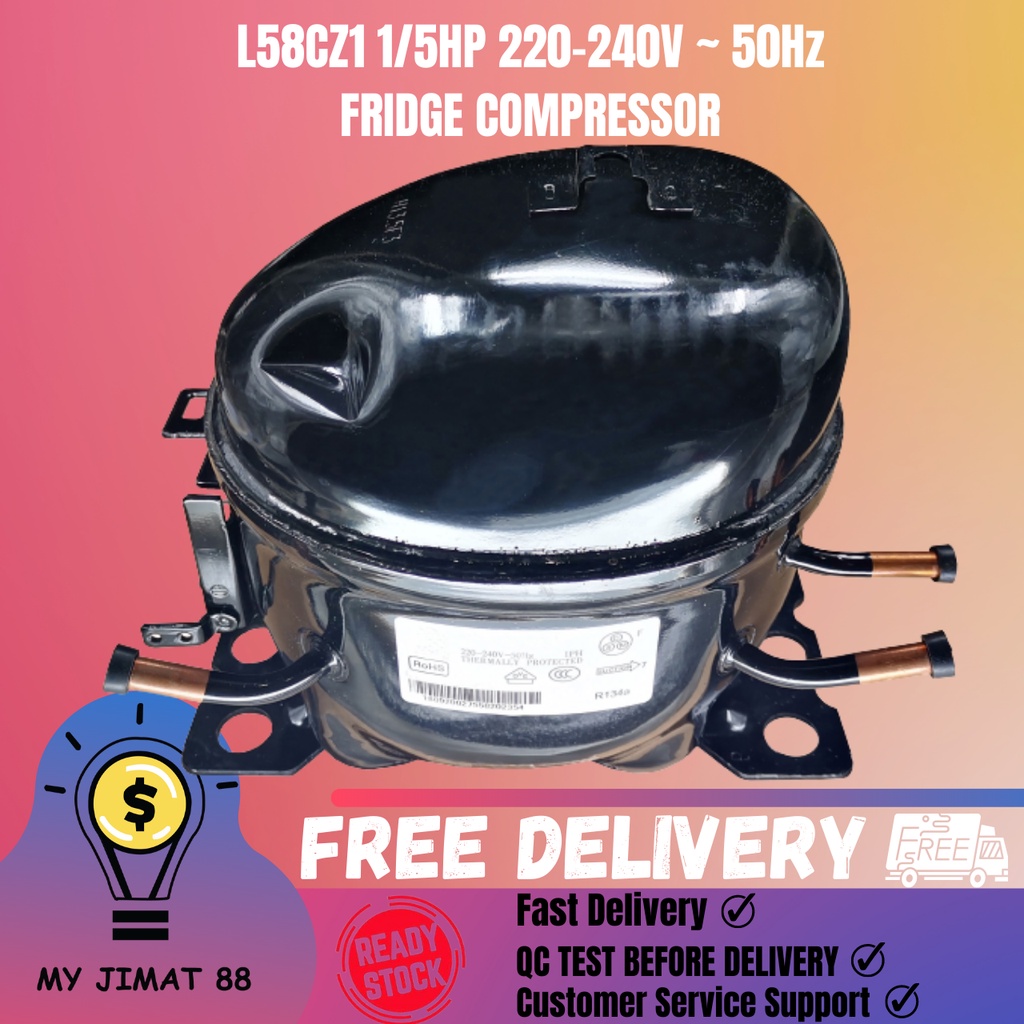 {FULL COPPER COIL} FRIDGE COMPRESSOR 1/4 R600a Refrigerator Compressor