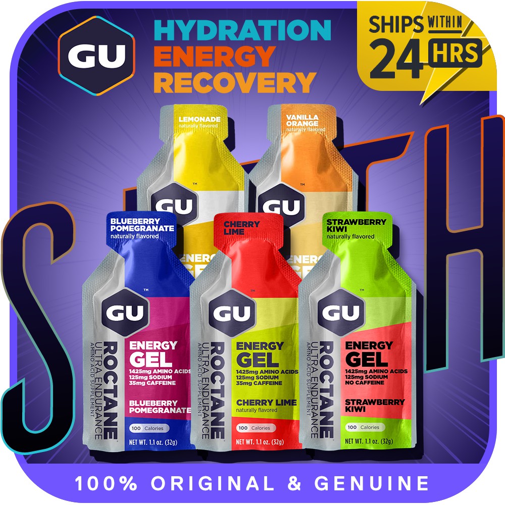GU Energy Roctane Ultra Endurance Energy Gel 32g, Assorted Flavors Shopee Malaysia