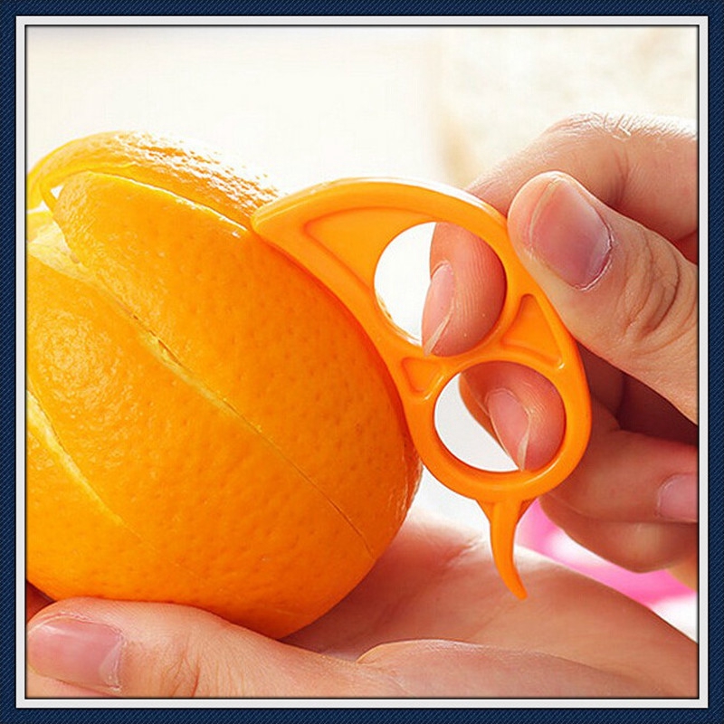 orange fruit peeler