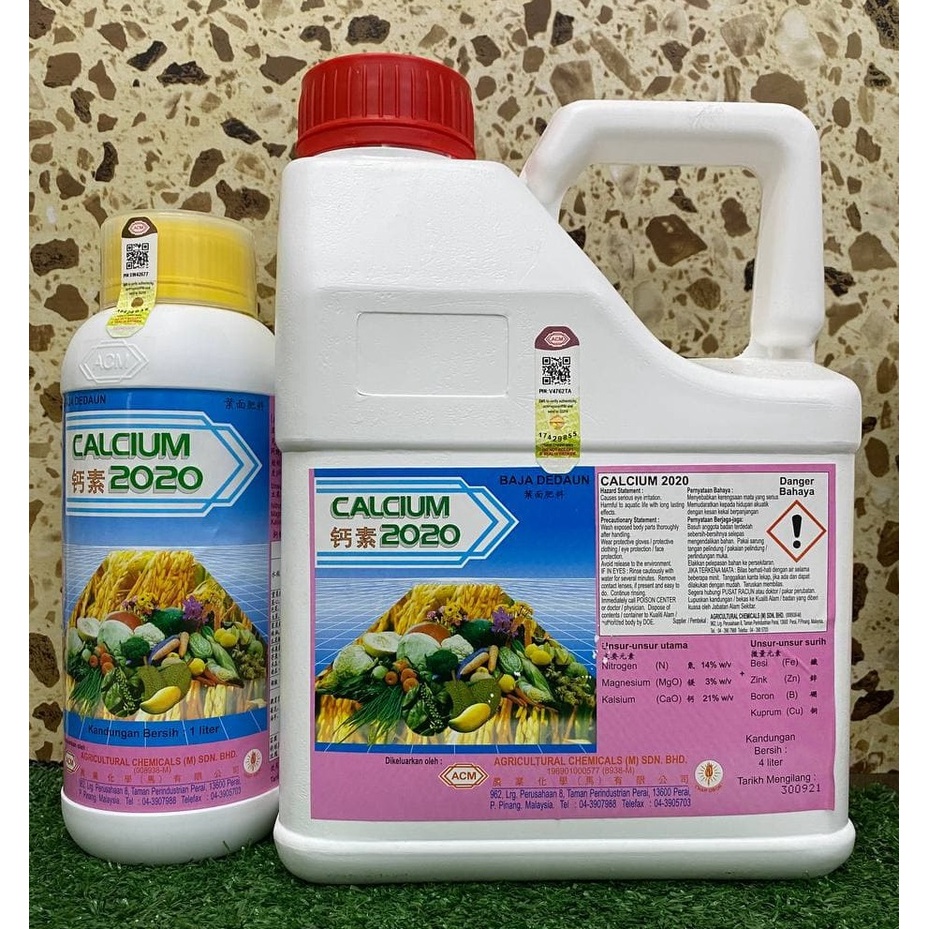 Baja Foliar ACM Calcium 2020 Baja Kalsium Amino Acid Calcium