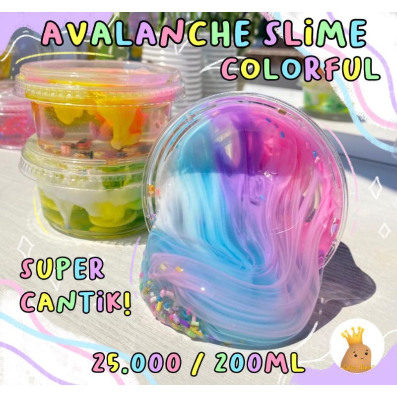 Avalanche Slime Potatos | New Packaging 200ml Potatos_Slime2 | Shopee ...