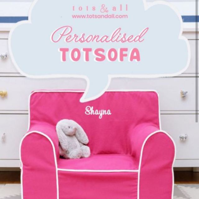 personalised kids sofa