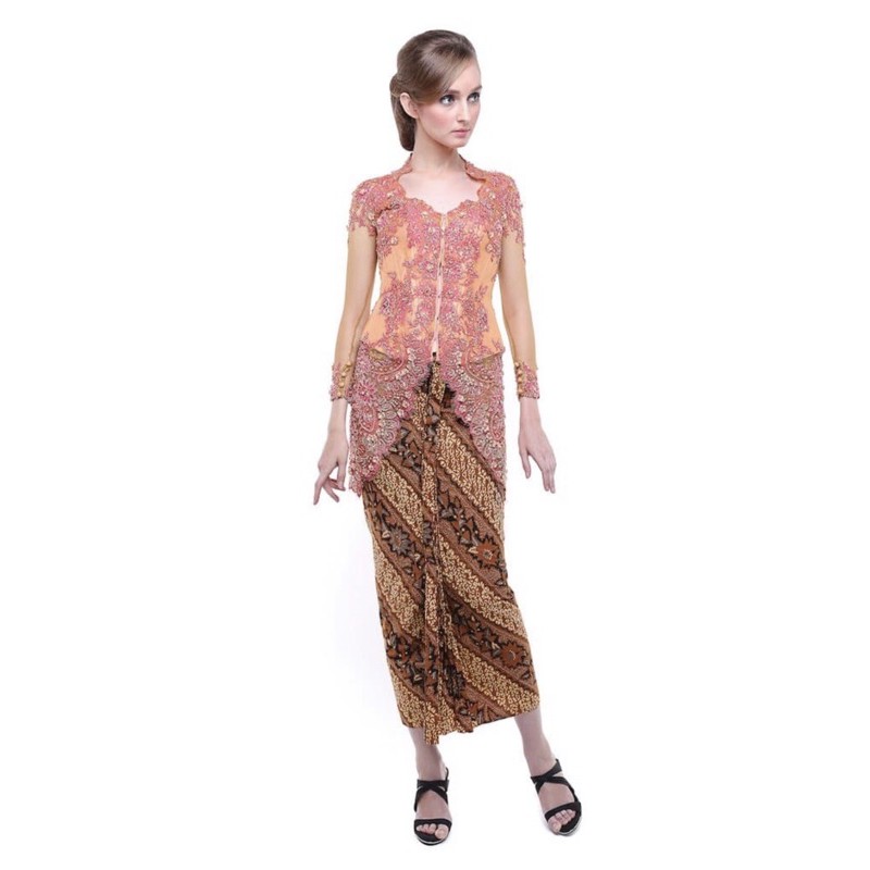 Kebaya Jawa Labuh Set Kebaya Kain Batik Javanese Kebaya Tradisional