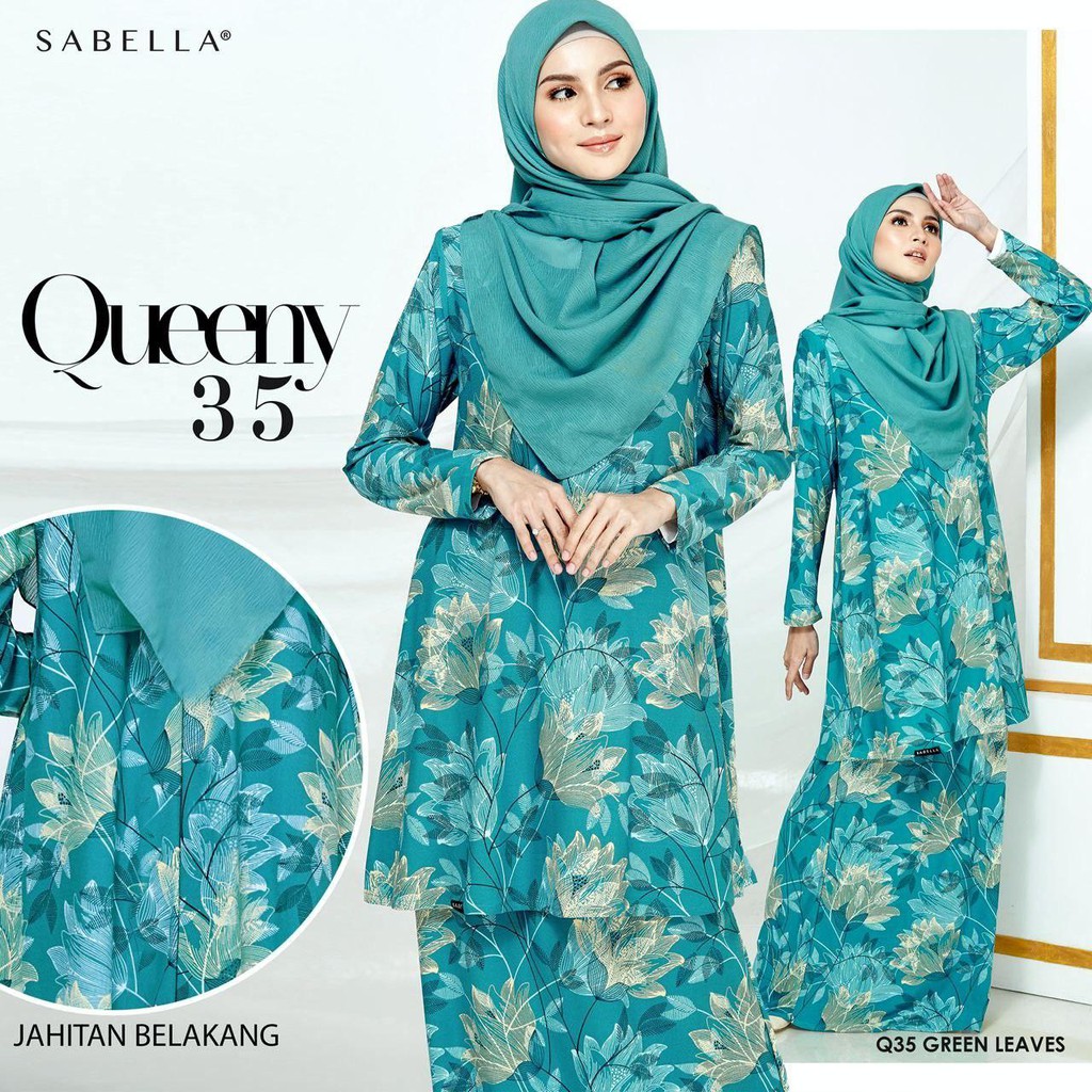 READY STOCK Sabella Queeny Unlimited 3.0 (QU3) Green Leaves (M)